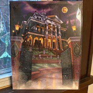 Haunted Mansion Art Print